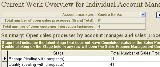 sales crm example